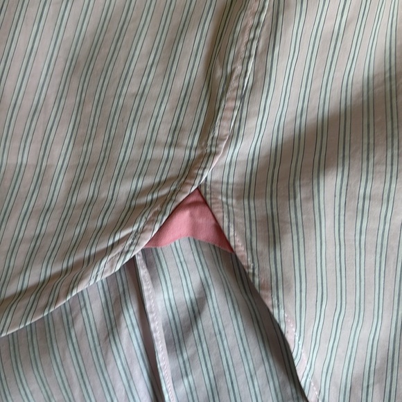 THOMAS PINK  Light Pink Dress Shirt size 17 neck slim fit. - Picture 6 of 8